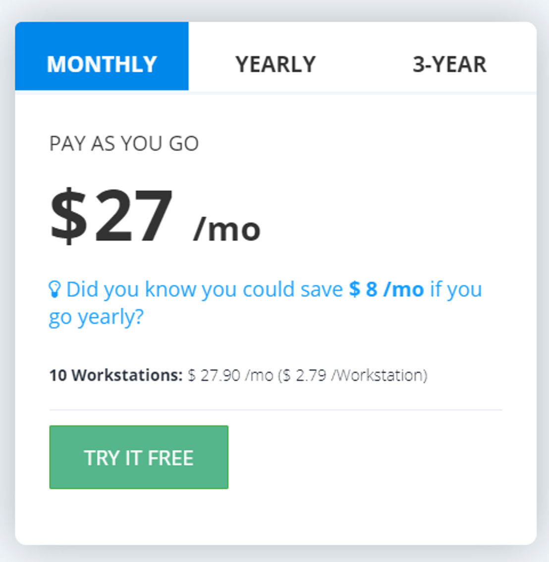 Pulseway pricing