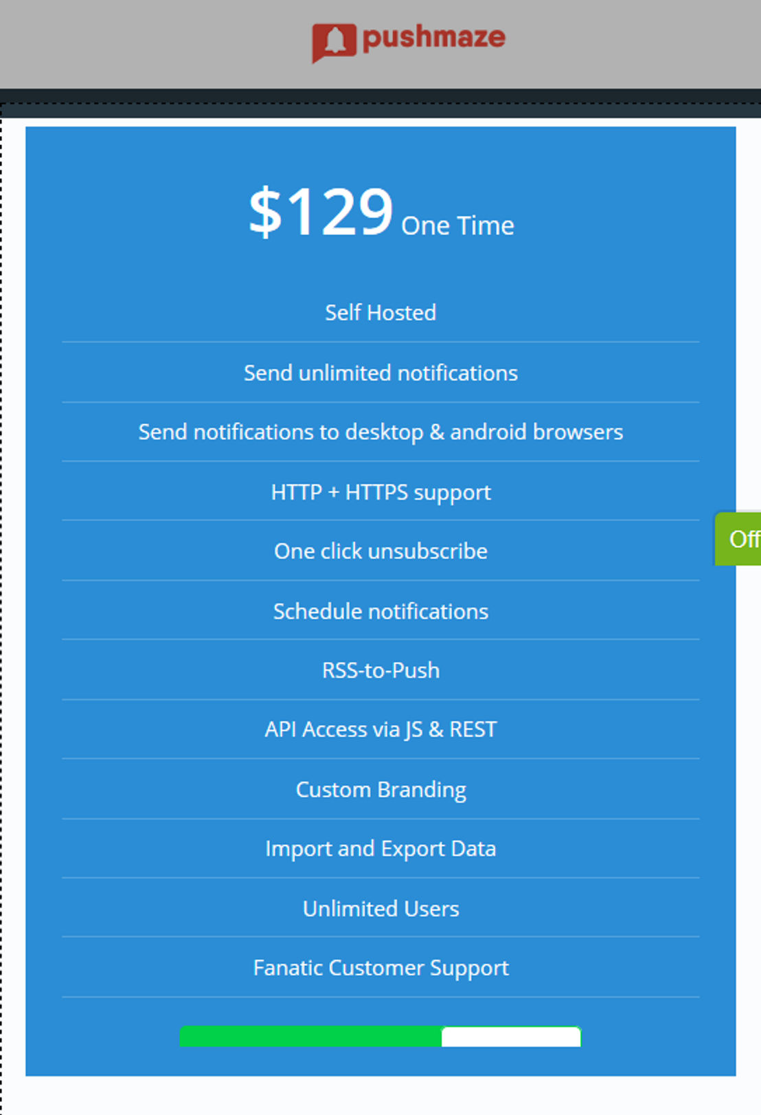 pushmaze pricing