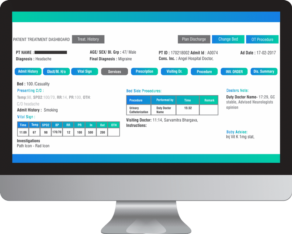 PWaveHosp Screenshot