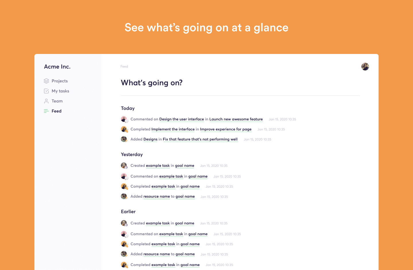 qoals : Overview of Tasks screenshot-thumb