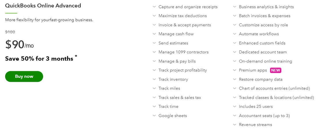 quickbooks-online-advanced pricing