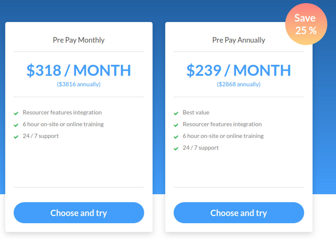 R3sourcer pricing