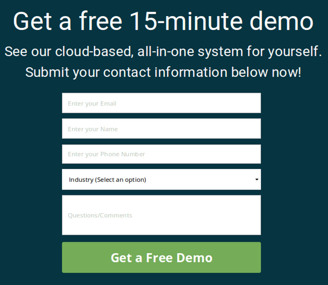 rain-point-of-sale pricing