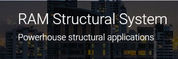 RAM Structural System - New SaaS Software