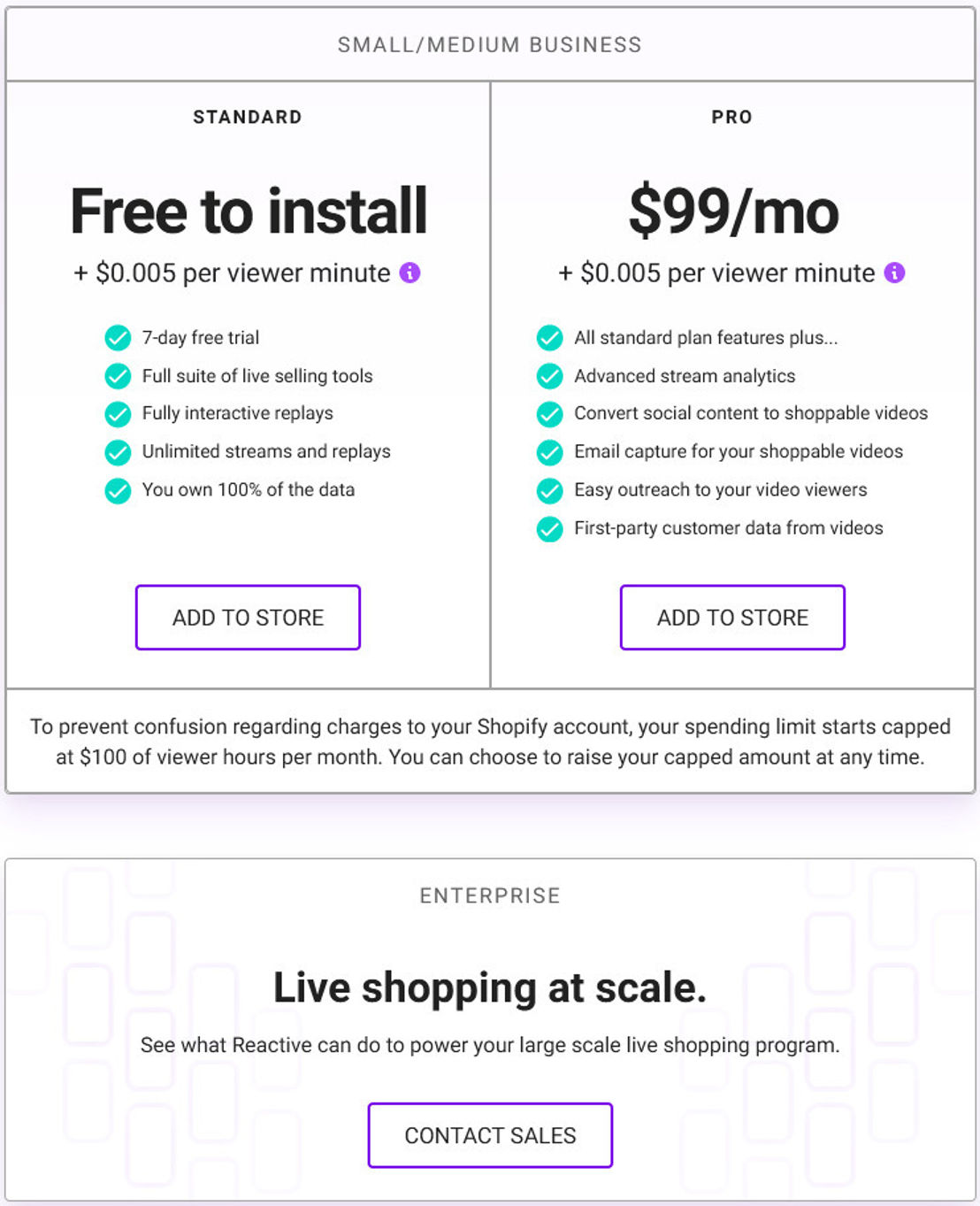 Reactive pricing