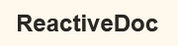 ReactiveDoc - Document Management Software