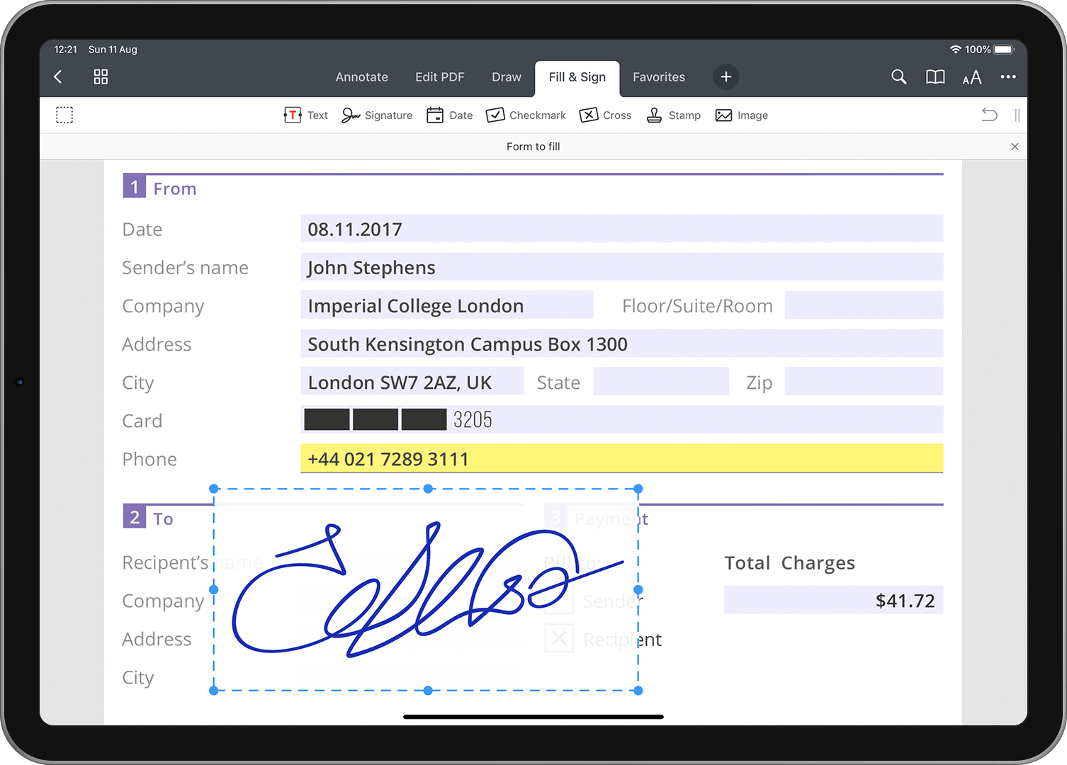 Sign Contracts