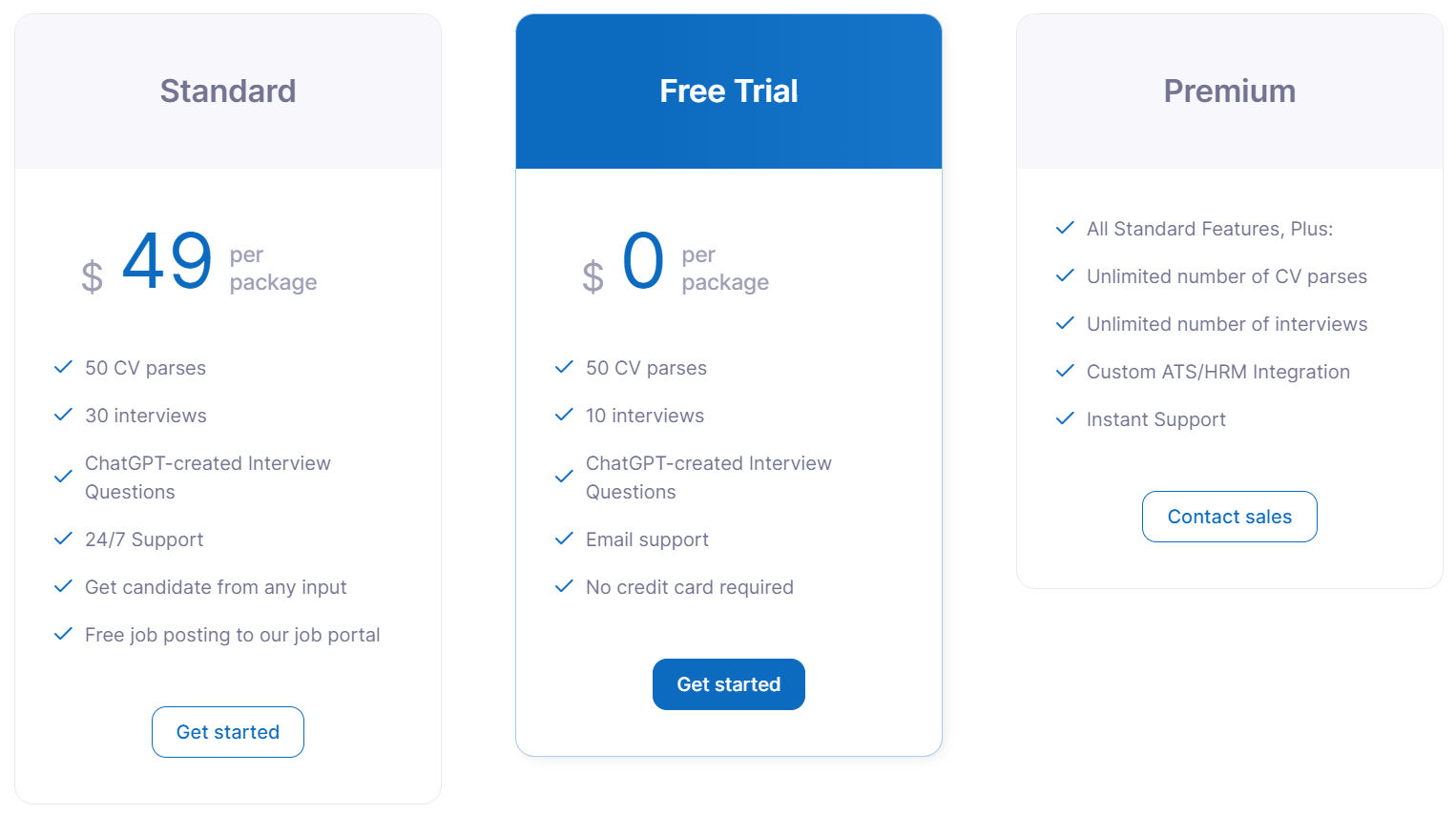 RecruitGenius pricing