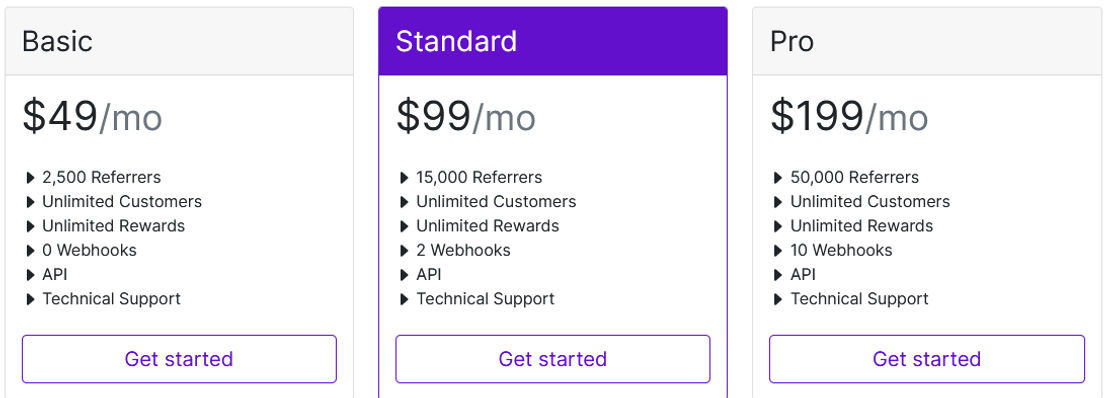 referral-stack pricing