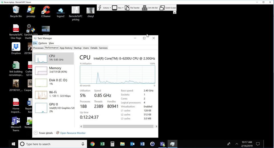 RemoteToPC : Remote Desktop Application screenshot-thumb