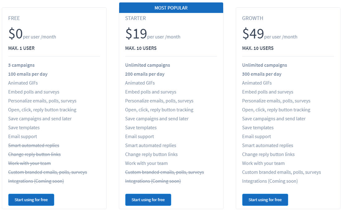 Replybutton pricing