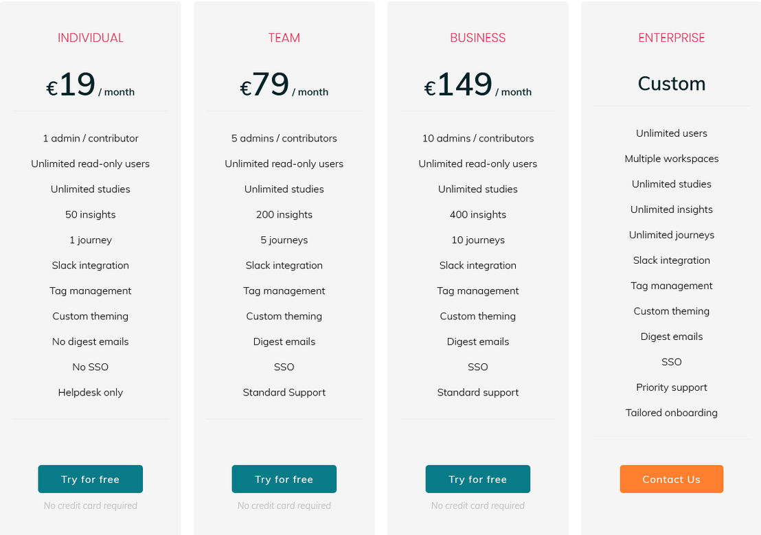 reveall pricing