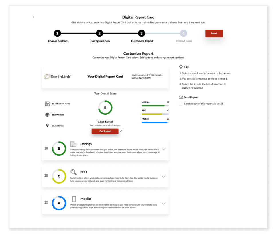 Digital Report Card