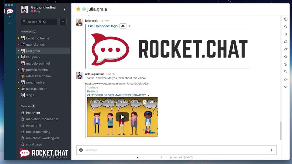 Rocket.Chat Demo