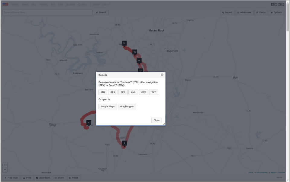 Downloading Route-thumb