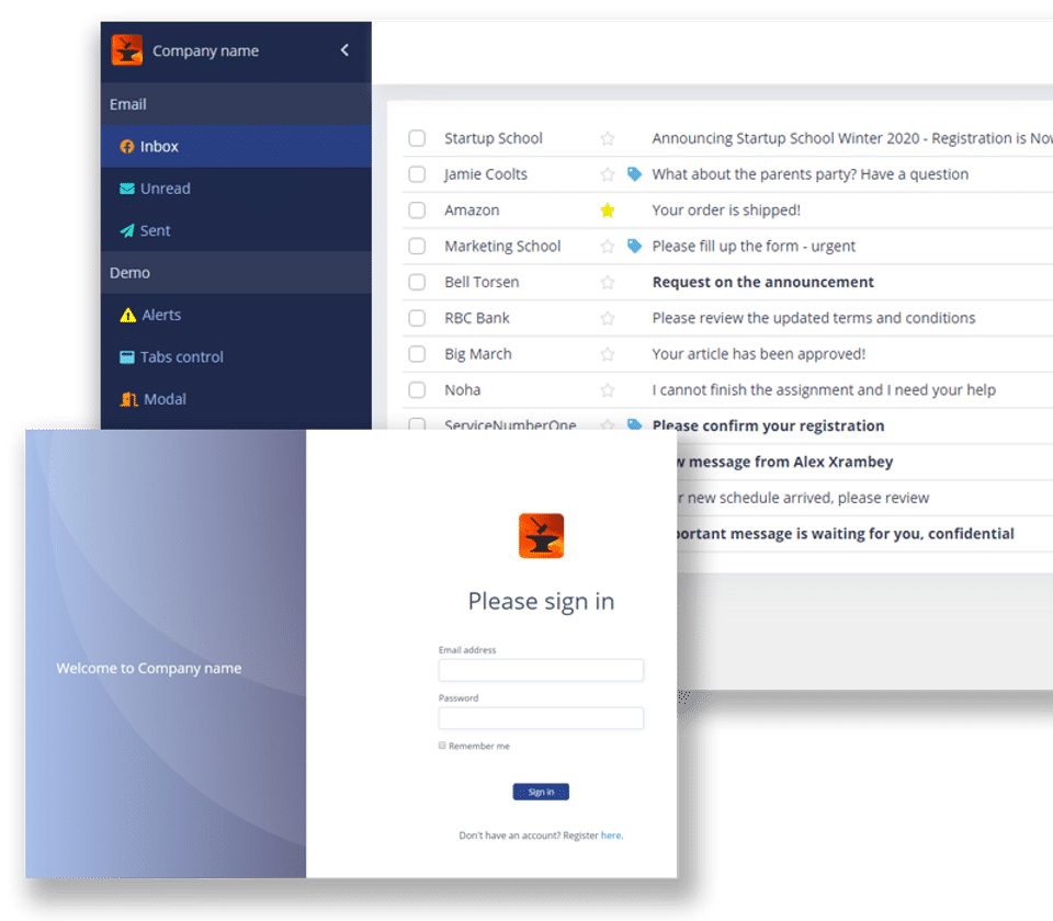 SaaS Forge : Frontend screenshot