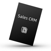 Sales CRM Template for Notion - New SaaS Software