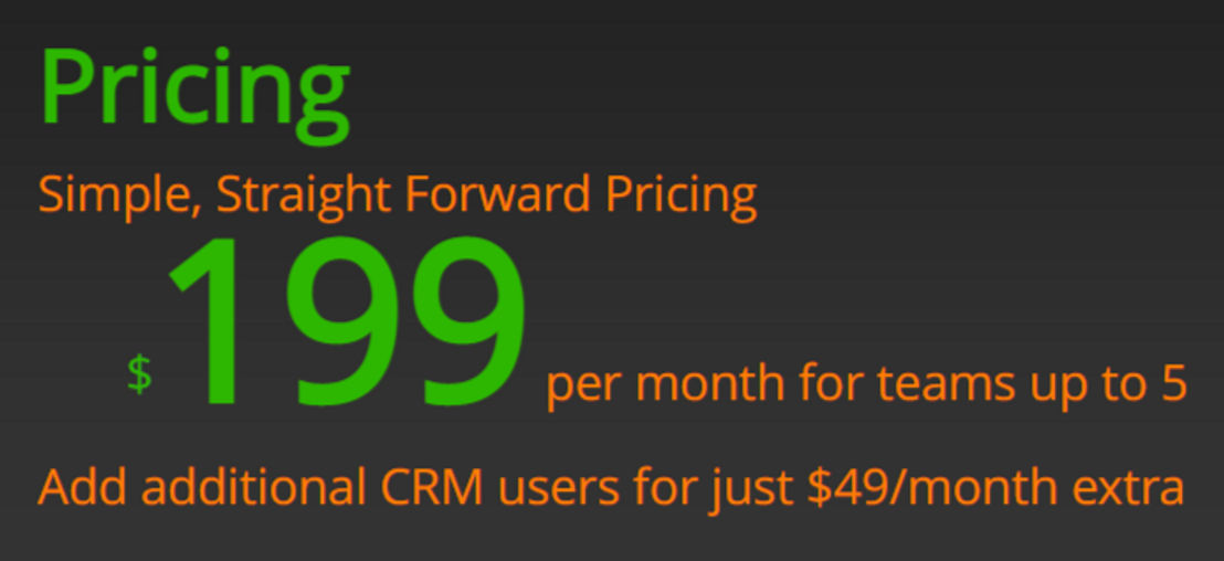 SalesPro CRM pricing