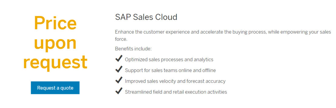 sap-sales-cloud pricing