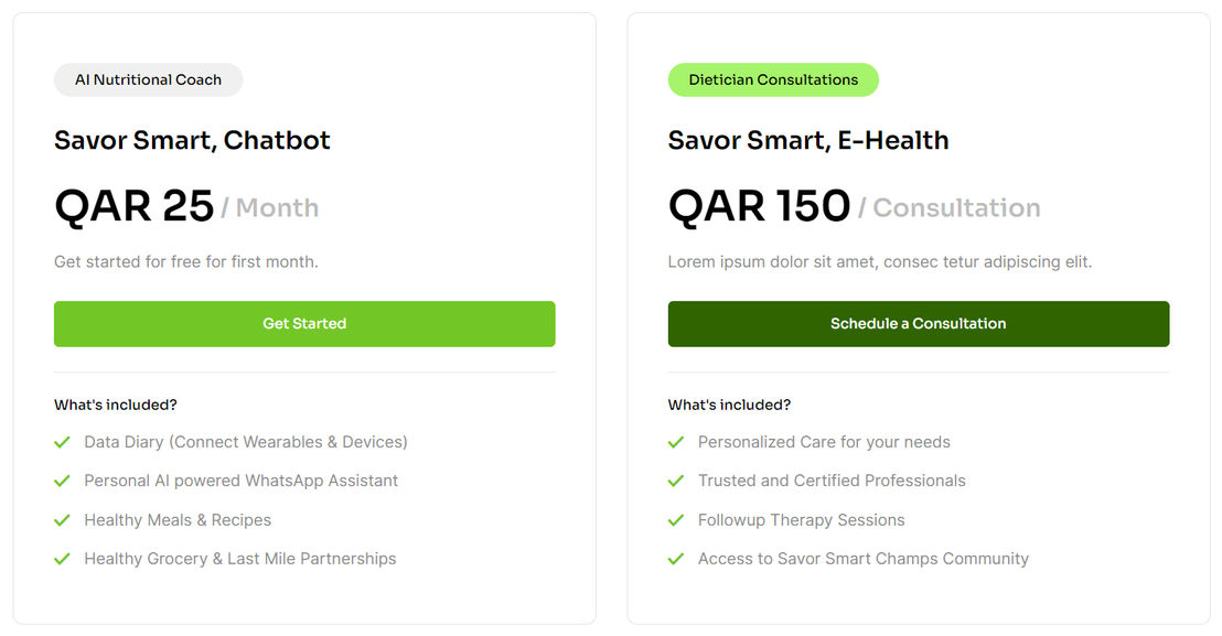 savor-smart pricing