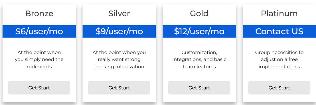 Schedule AI pricing