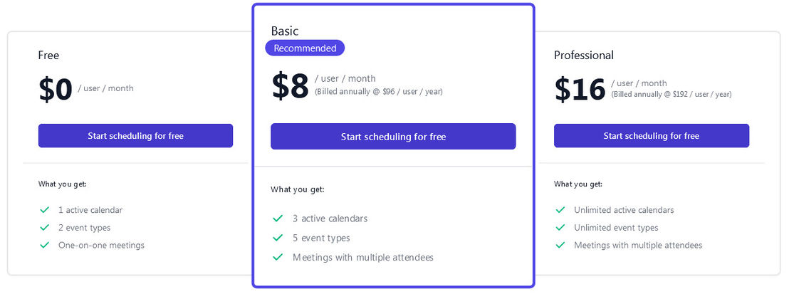 schedulr pricing