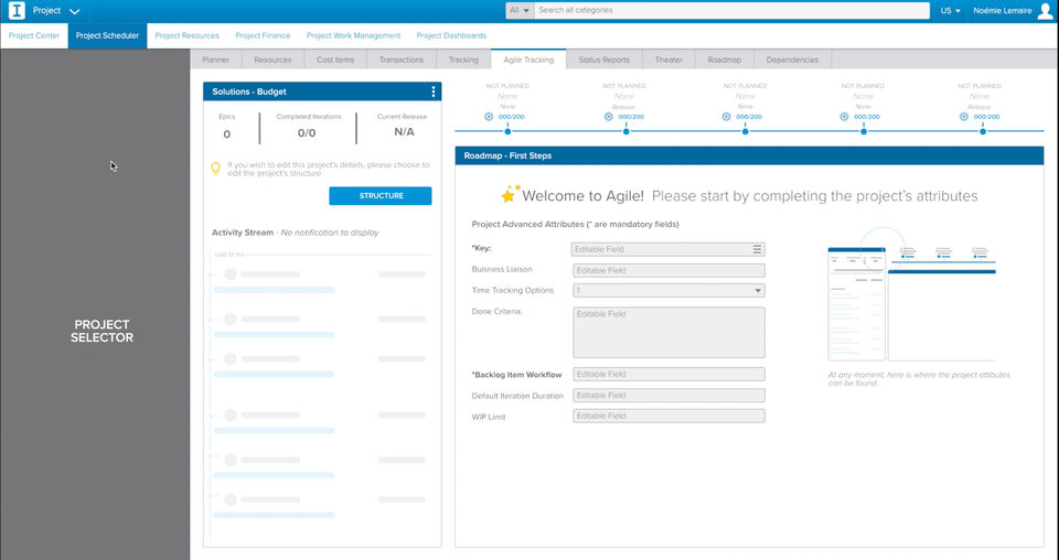 New features for Agile Support