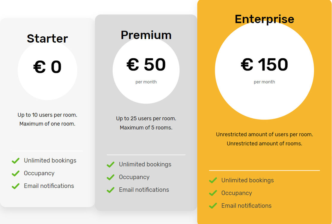 seatr pricing