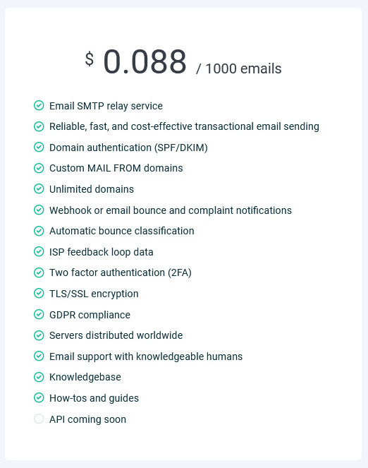 Sendamatic pricing