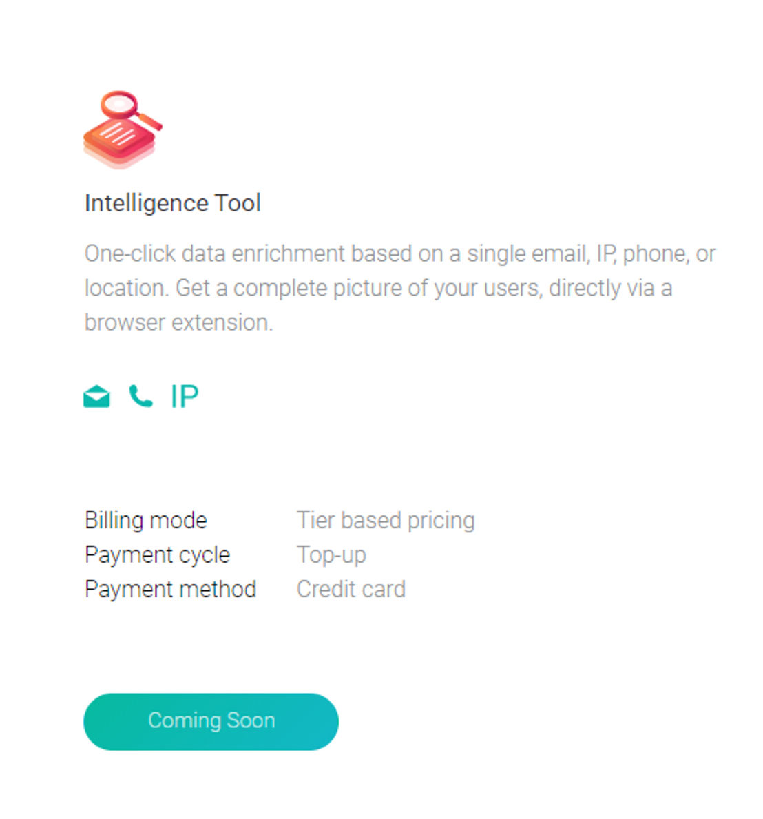 seon-intelligence-tool pricing