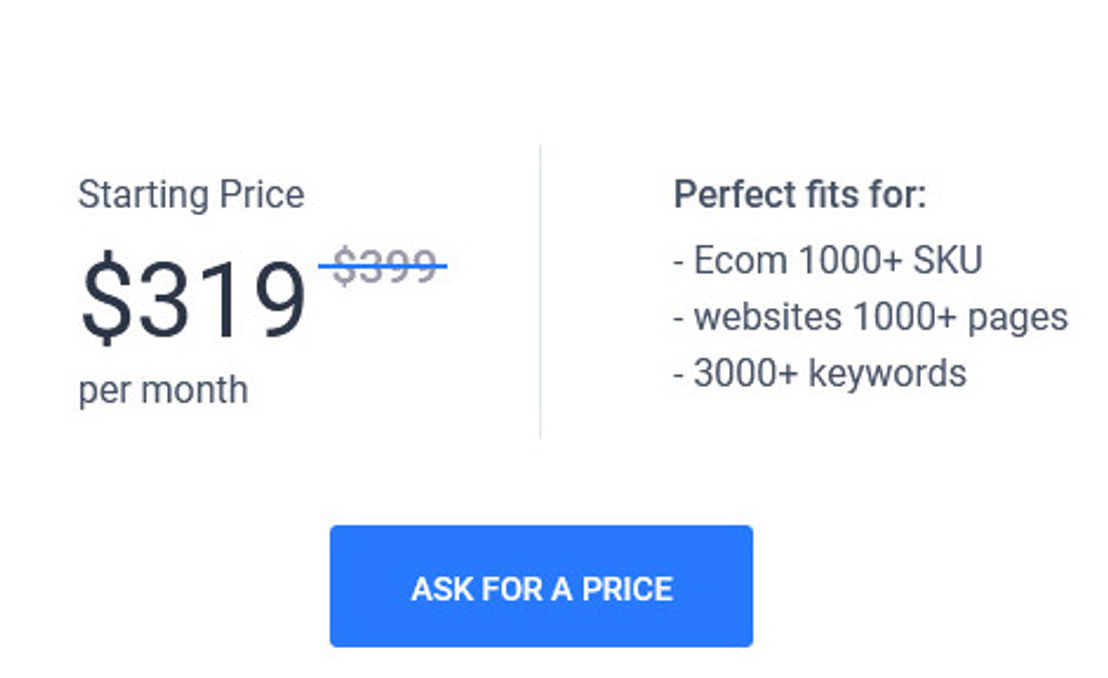 SEOWORK pricing