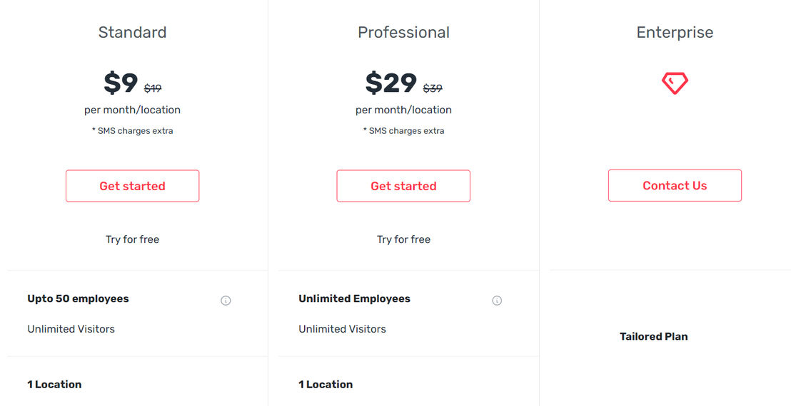 SeQure Visitor Management Software pricing