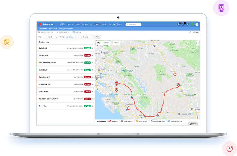 GPS Fleet Tracking