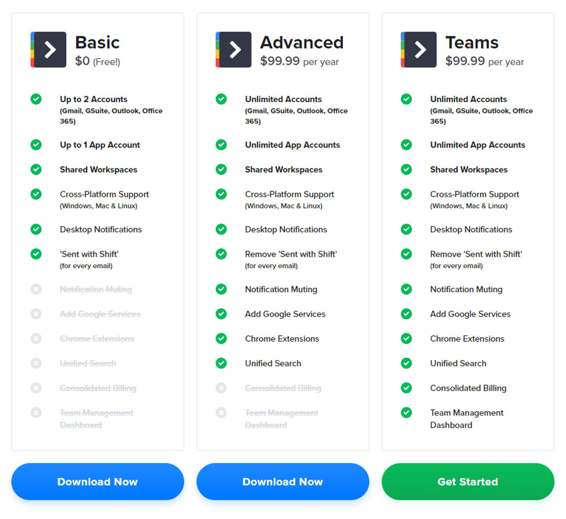 tryshift pricing