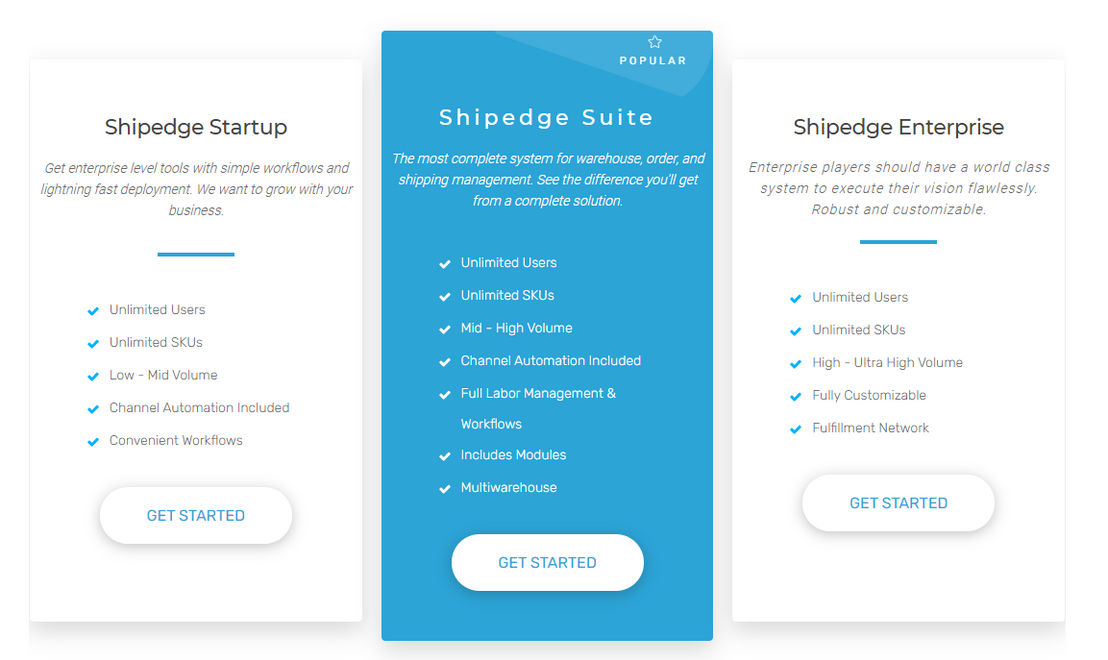 Shipedge pricing