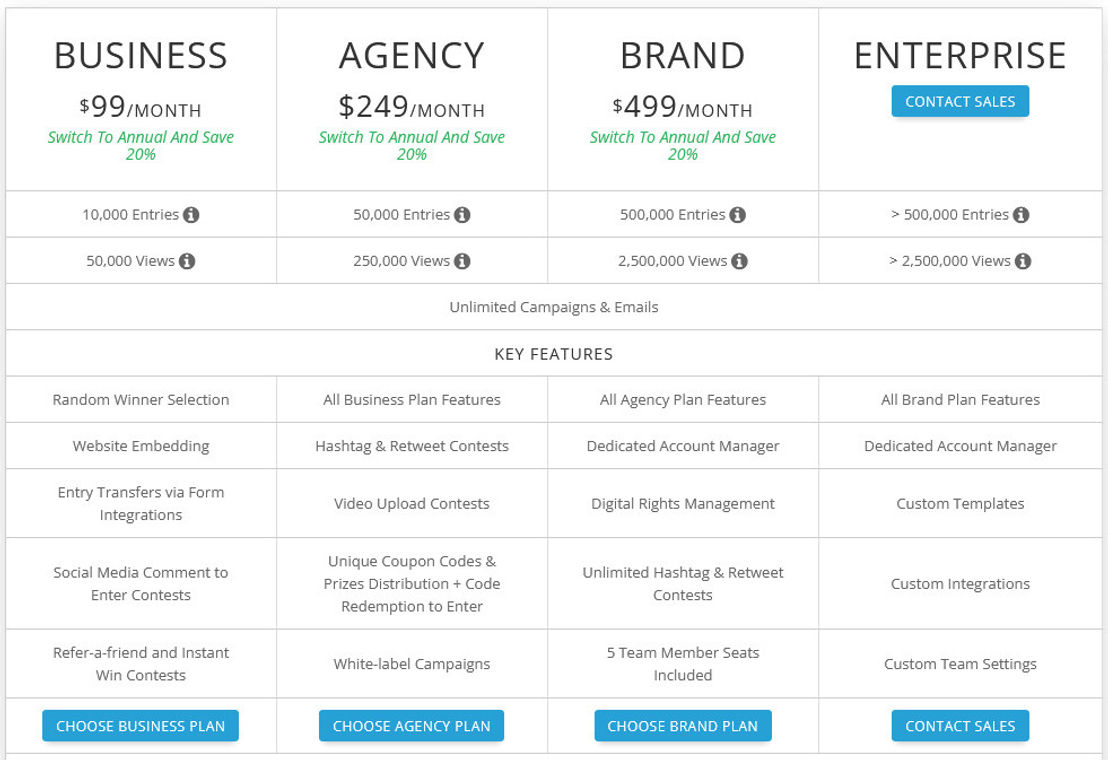 ShortStack pricing