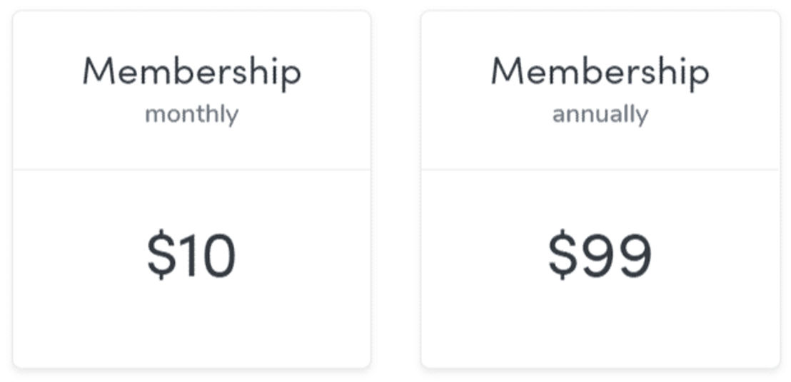 shots pricing