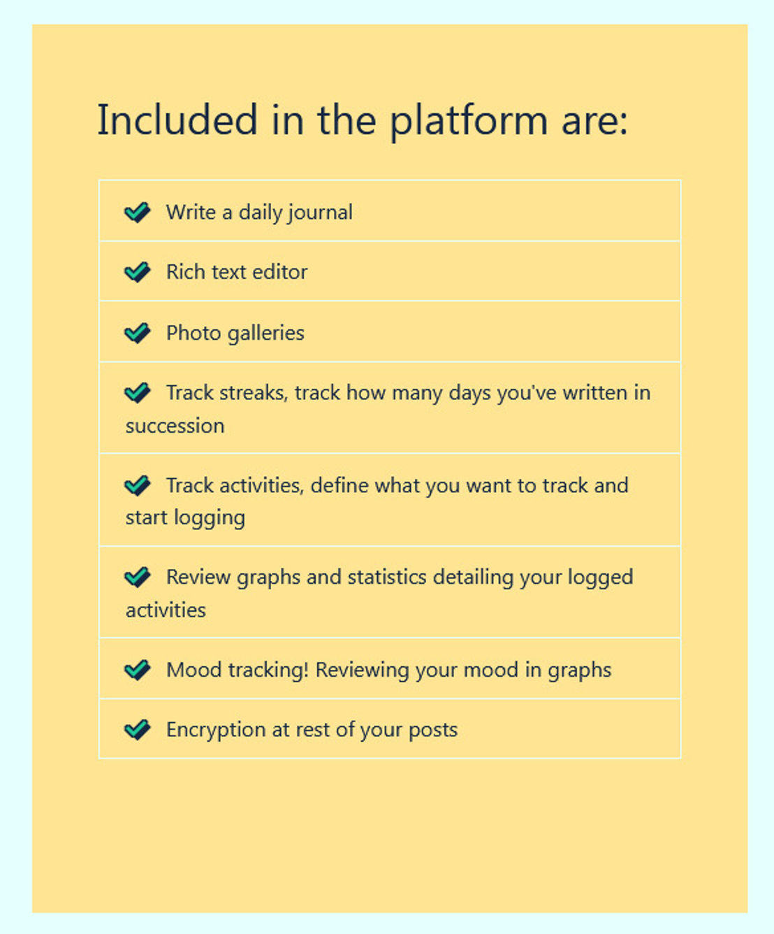 simple-journal pricing