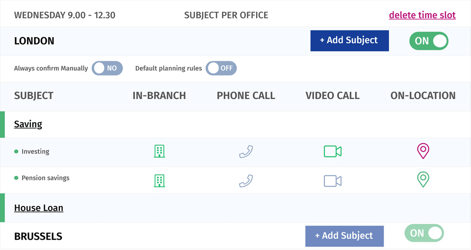 Skedify Omnichannel Scheduling