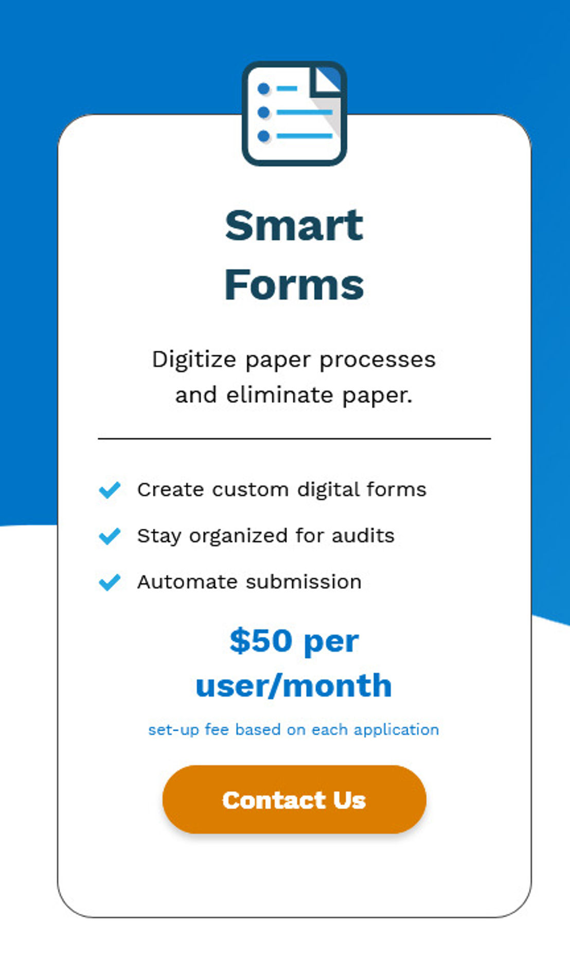 Smart Forms pricing