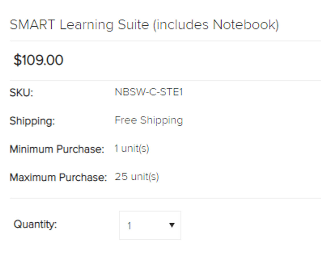 smart-learning-suite pricing