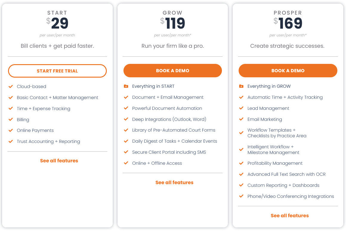 Smokeball pricing