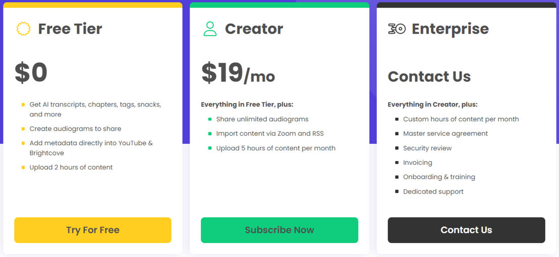 snackable-ai pricing