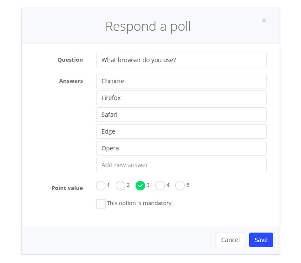 Respond a poll screenshot-thumb