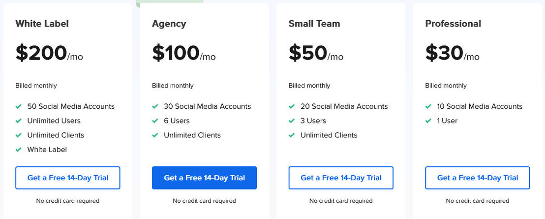 SocialPilot pricing