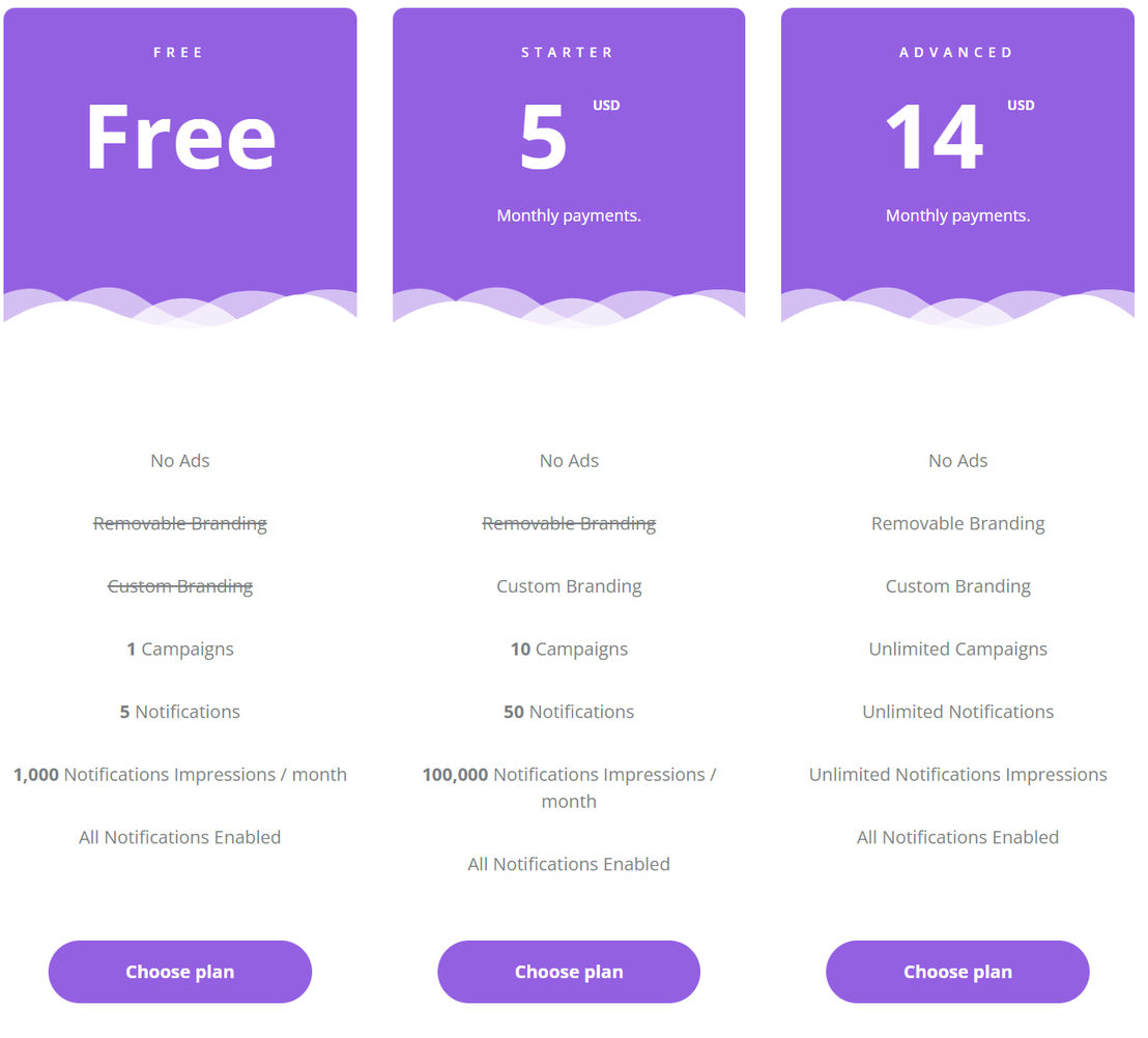 SocialProof pricing