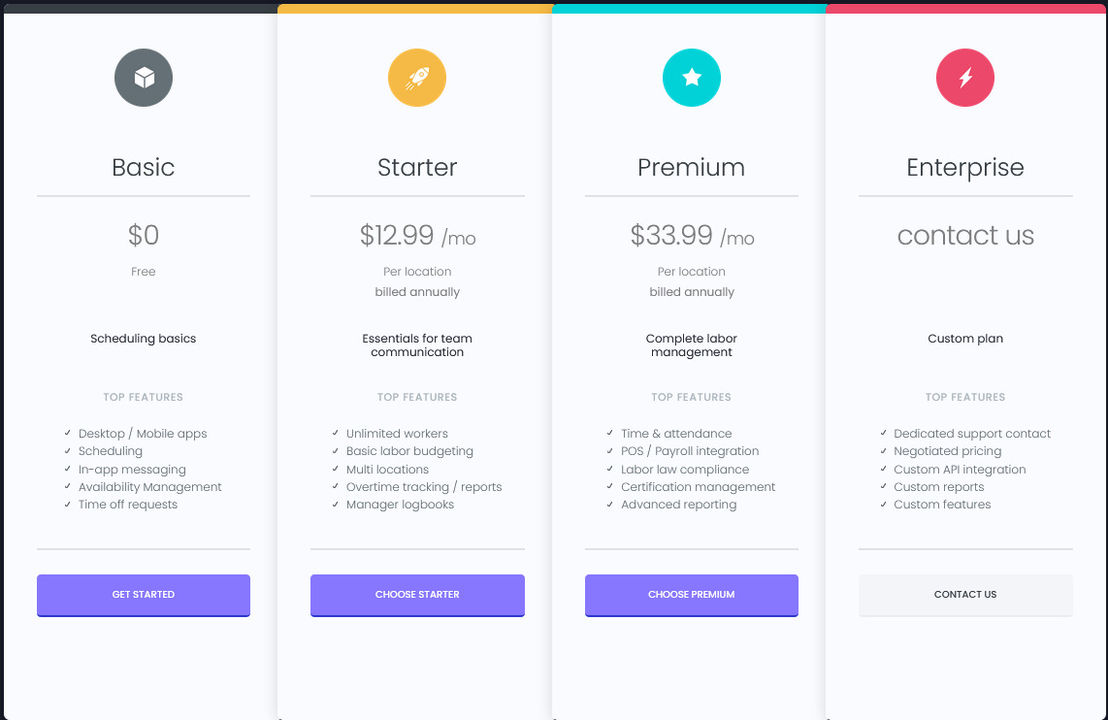 SocialSchedules pricing