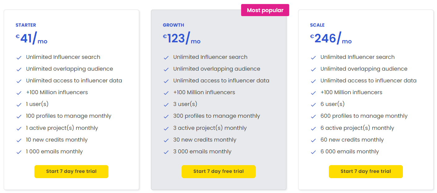 socialtalk pricing