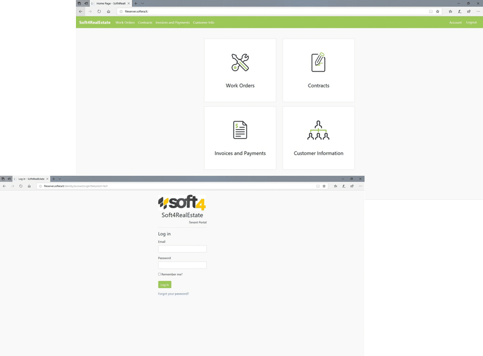 Tenant portal software