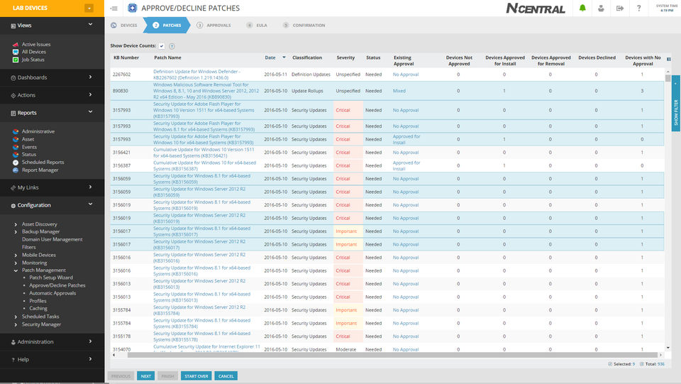 SolarWinds MSP Remote Monitoring & Management Demo - N-central Patch Management-thumb